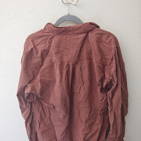 The North Face long sleeve hiking outdoor button up vented shirt Large - Picture 3 of 3